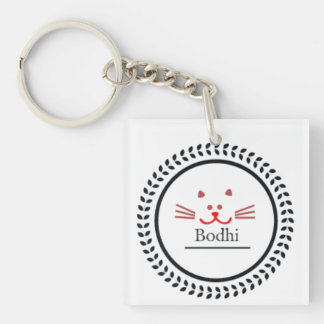 Bodhi der Katze-Schlüsselanhänger Schlüsselanhänger