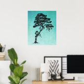 Bodhi Tree Poster/Print Poster (Heimbüro)