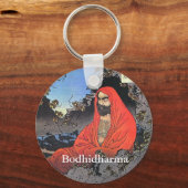 Bodhidharma von Yoshitoshi1887 Schlüsselanhänger (Vorderseite)
