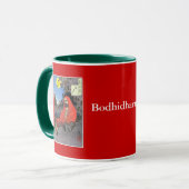 Bodhidharma von Yoshitoshi1887 Tasse (Vorderseite Links)