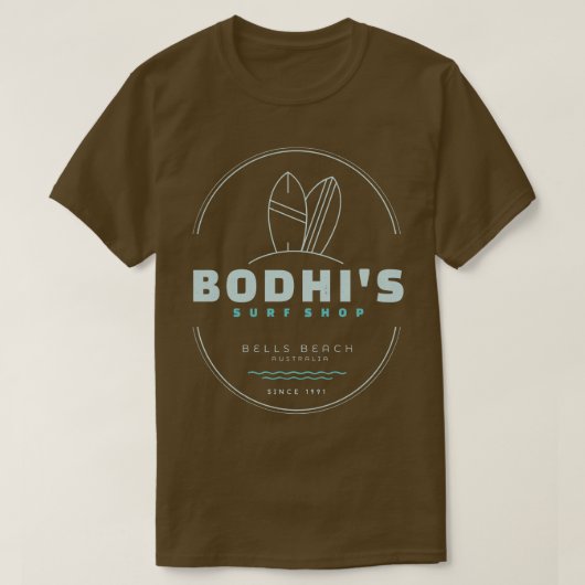 Bodhis Surf Shop Bells Beach Australien Seit 1991 T-Shirt (Design vorne)