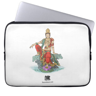 Bodhisattva aus dem Laptop-Ärmel des Mitgefühls Laptopschutzhülle