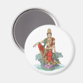 Bodhisattva aus dem Mitgefühl-Magneten Magnet (Vorderseite/Rückseite)