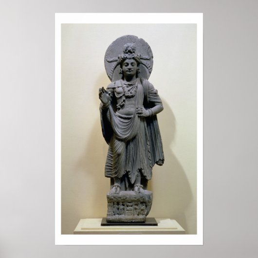 Bodhisattva-Figur aus Mekha-Sanda bei Shabaz-G Poster (Vorne)