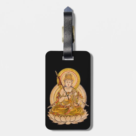 Bodhisattva Fine Art Gepäckanhänger (Rückseite vertikal)