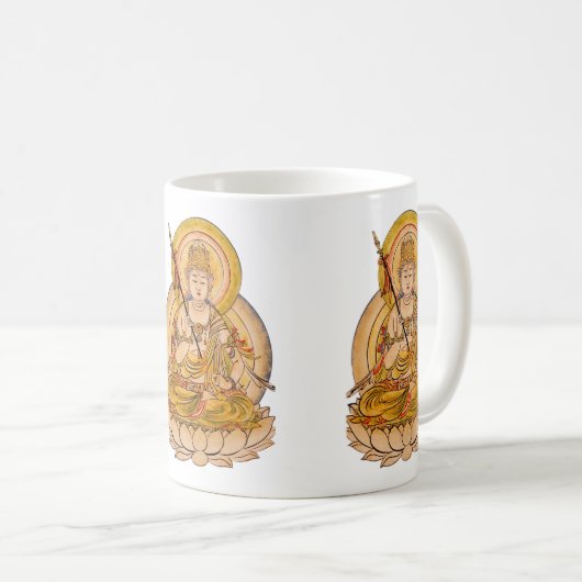 Bodhisattva Fine Art Kaffeetasse (VorderseiteRechts)