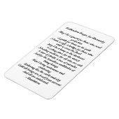 Bodhisattva Gebet für das Weltmagnet Magnet (Linke Seite)