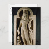 Bodhisattva Padmapani, Sarnath Postkarte (Vorne/Hinten)