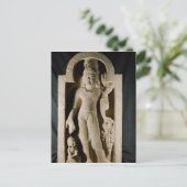 Bodhisattva Padmapani, Sarnath Postkarte (Stehend Vorderseite)