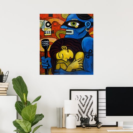 Bodhisattva Poster (Heimbüro)