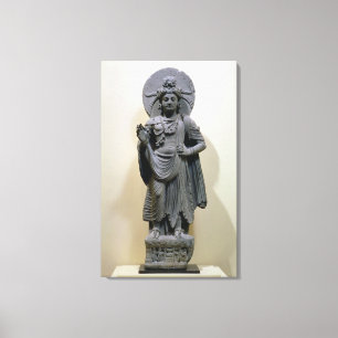 Bodhisattvazahl, von Mekha-Sanda nahe Shabaz-G Leinwanddruck