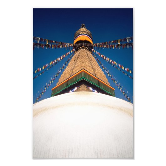 Bodhnath Stupa Fotodruck (Vorne)