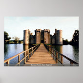 Bodiam Castle, Kent, England Poster (Vorne)