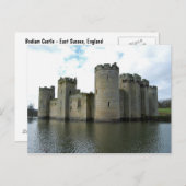 Bodiam Castle Postkarte (Vorne/Hinten)