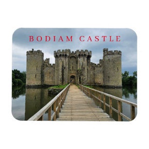 Bodiam Castle view Kühlschrankmagnet Magnet