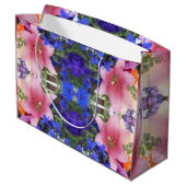 Bodichon Große Geschenktüte (Rückseite Schrägansicht)