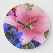 Bodichon Große Wanduhr (Vorderseite)