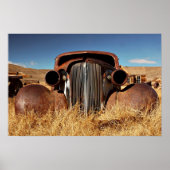 Bodie Abandoned Car Poster (Vorne)
