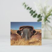 Bodie Abandoned Car Postkarte (Stehend Vorderseite)