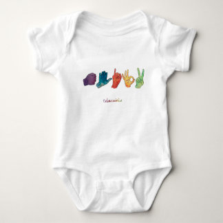 BODIE AEIOU VOCALES BABY STRAMPLER