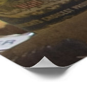 Bodie Antike Flaschen Poster (Ecke)