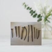 Bodie Antique RR Spikes Postkarte (Stehend Vorderseite)
