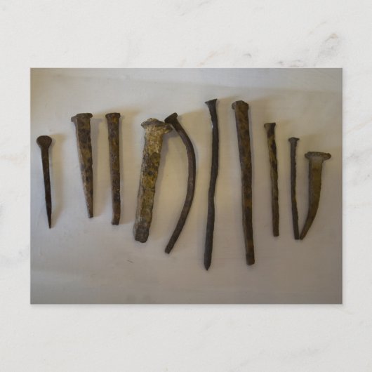 Bodie Antique RR Spikes Postkarte (Vorderseite)