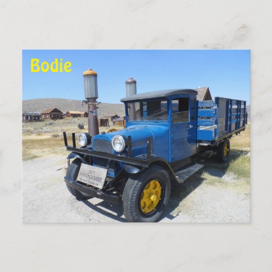 Bodie, CA Postkarte (Vorderseite)