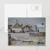 Bodie, CA Postkarte (Vorne/Hinten)