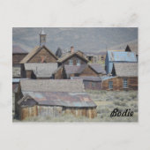 Bodie, CA Postkarte (Vorderseite)