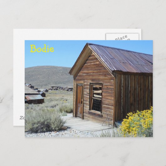 Bodie, CA Postkarte (Vorne/Hinten)