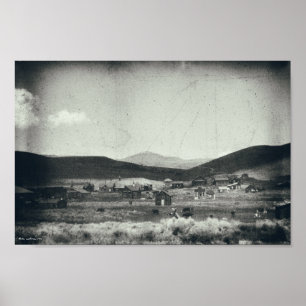 Bodie California Ghost Town Landschaft Poster