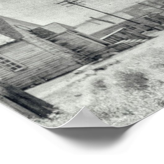 Bodie California Ghost Town Poster (Ecke)