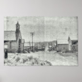 Bodie California Ghost Town Poster (Vorne)