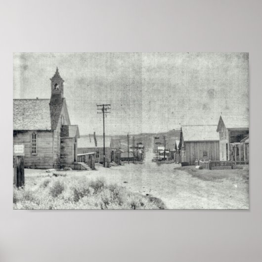 Bodie California Ghost Town Poster (Vorne)