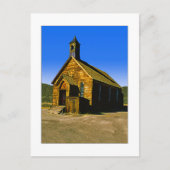 " Bodie Church " Postkarte (Vorderseite)