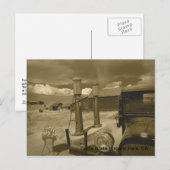 Bodie Dodge Graham & Shower Sepia Postkarte (Vorne/Hinten)