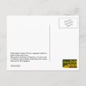 Bodie Dodge Graham & Shower Sepia Postkarte (Rückseite)