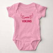 Bodie fille Petite Viking Baby Strampler (Vorderseite)