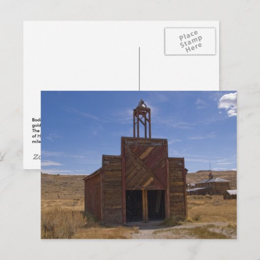 Bodie Firehouse Post Card Postkarte (Vorne/Hinten)