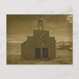 Bodie Firehouse Sepiatone Post Card Postkarte
