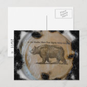 Bodie Fuse Burned Postkarte (Vorne/Hinten)