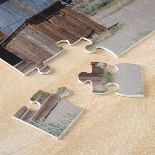 Bodie Ghost Town California. Puzzle (Seite)