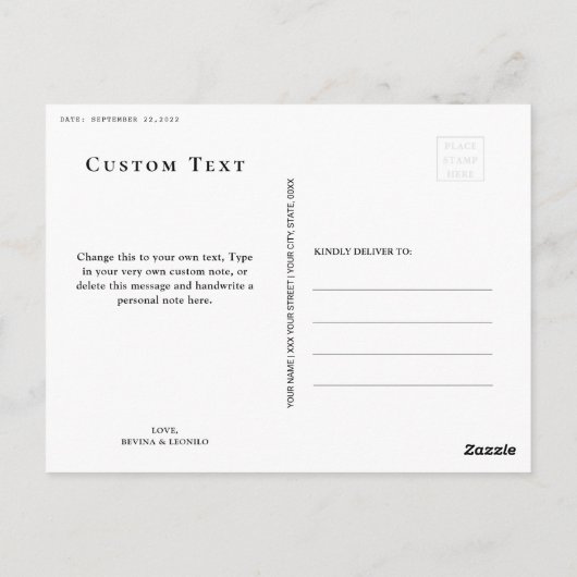 Bodie Ghost Town California USA Old Car Rusty Pos Postkarte (Rückseite)