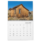 Bodie Ghost Town Fine Art Kalender (Jan 2026)