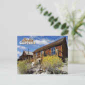 Bodie Ghost Town, Kalifornien Postkarte (Stehend Vorderseite)