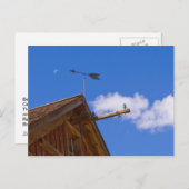 Bodie Ghost Town Point The Way Postcard Postkarte (Vorne/Hinten)