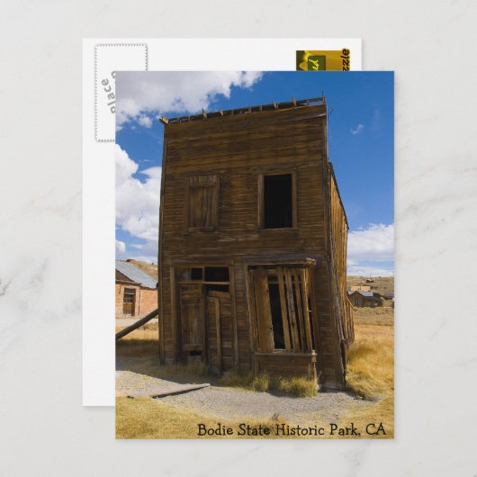 Bodie Hotel Postkarte (Vorne/Hinten)