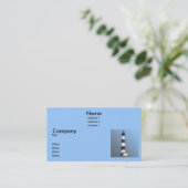 Bodie-Insel-Leuchtturm Visitenkarte (Stehend Vorderseite)