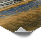 Bodie Island Leuchtturm Aquarell Poster (Ecke)
